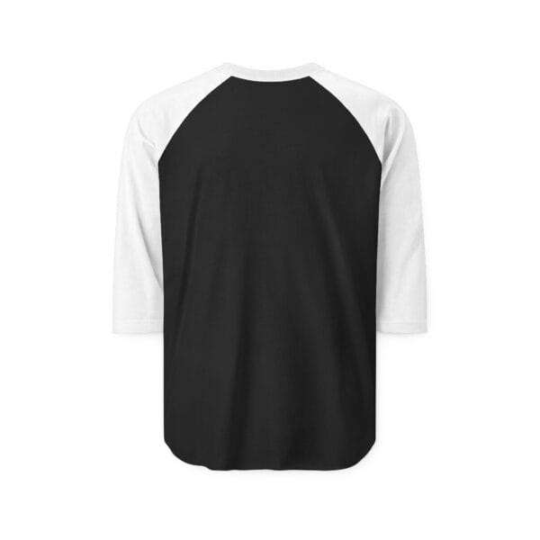 Retro Ninja Three-Quarter Sleeve Raglan Shirt - Image 2