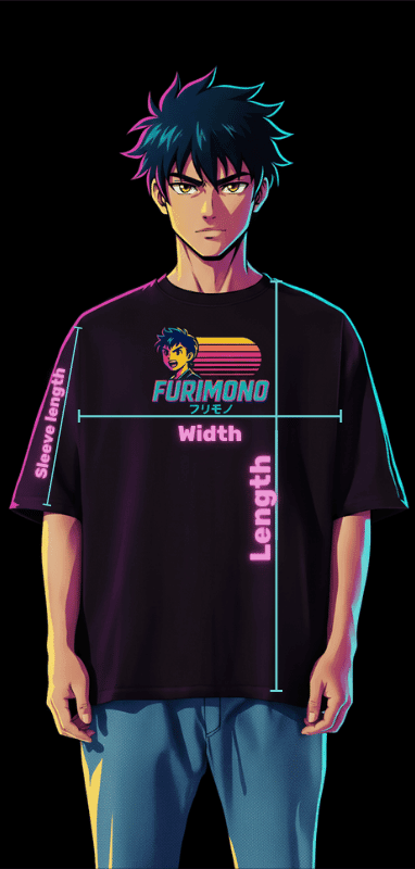 Guy size chart image