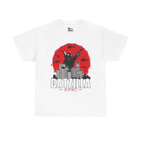 Catzilla Monster City Tee | Cat Kaiju Graphic Shirt