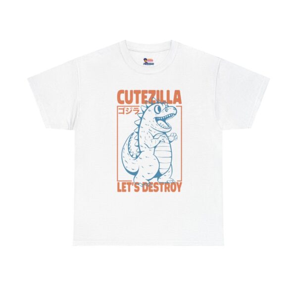 Cutezilla Let's Destroy T-Shirt | Kaiju Cartoon Graphic Tee